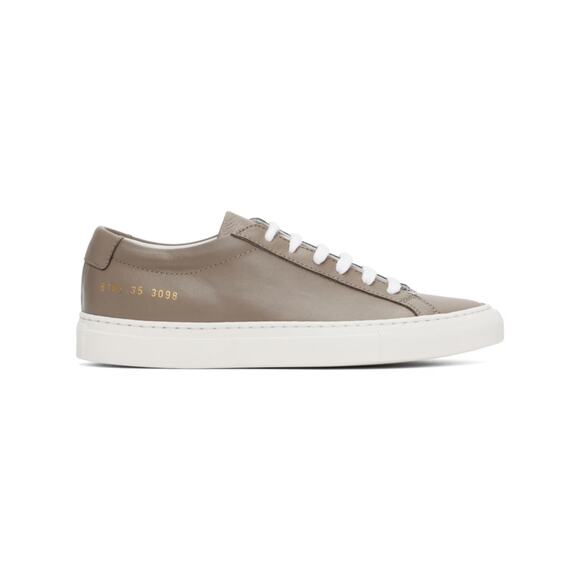 Woman by Common Projects 6163 Achilles Sneakers in Ash 39 - Picture 2 of 5